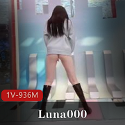 twitter极品嫩妹《Luna000》户外合集