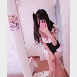 斗鱼超人气二次元COSER美少女（赛高酱）蓝色校服穿搭教程