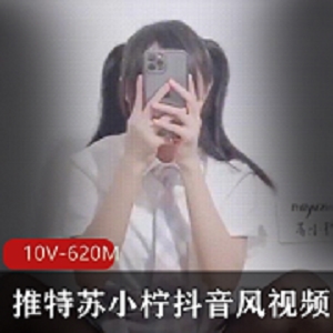 推特完美身材二次元双马尾网红（苏小柠）抖音风热舞私拍合集