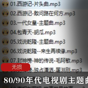 个人精选电视剧主题曲磁带版