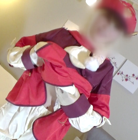 原神可莉cos私拍+3D动画两部合集，白丝小妹子太顶了